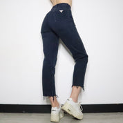 Guess Navy High Waisted Jeans (Small)