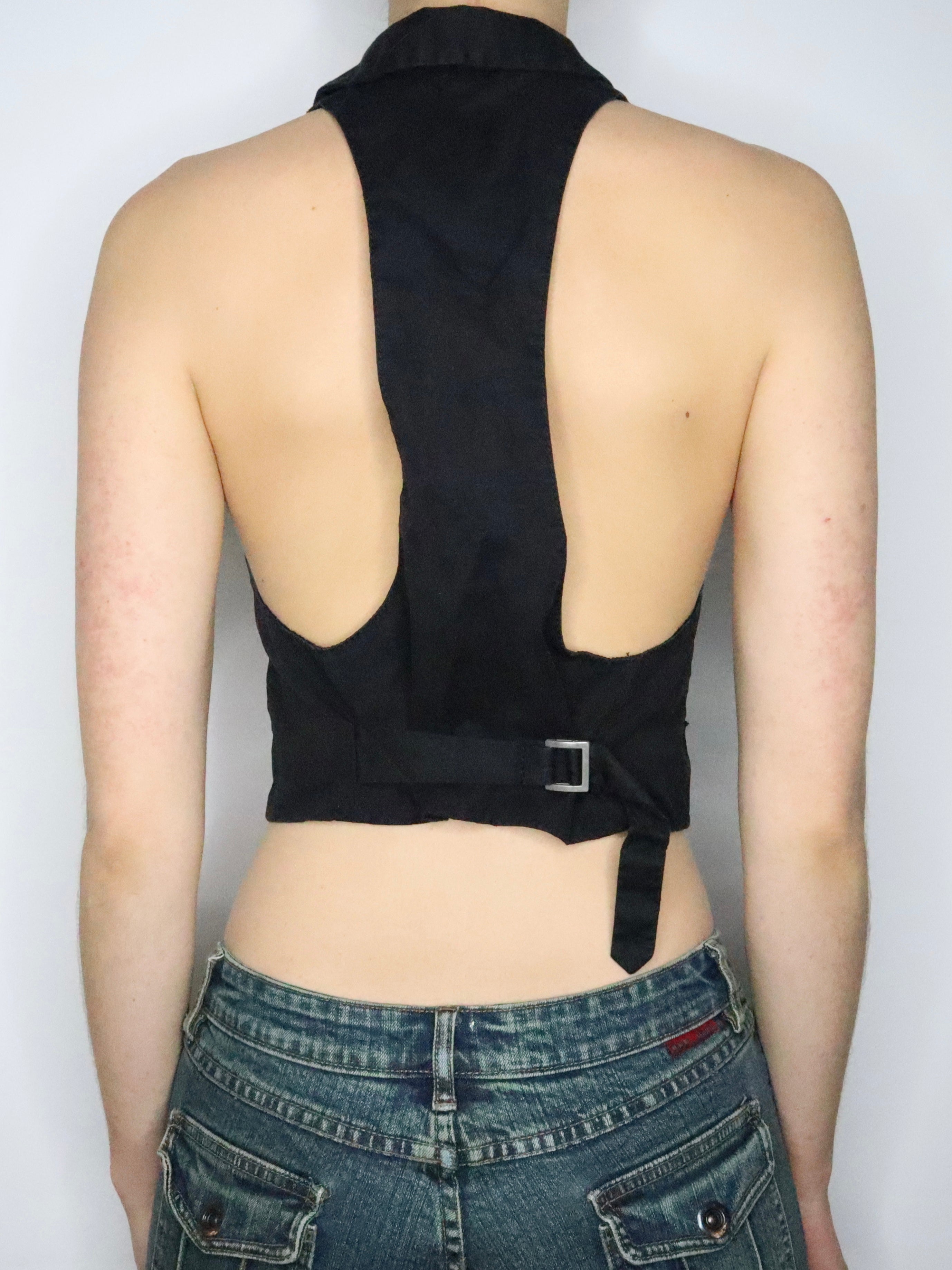 Black Mini Vest (M-L) 