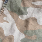 Vintage Distressed Camo Cargo Shorts - Large