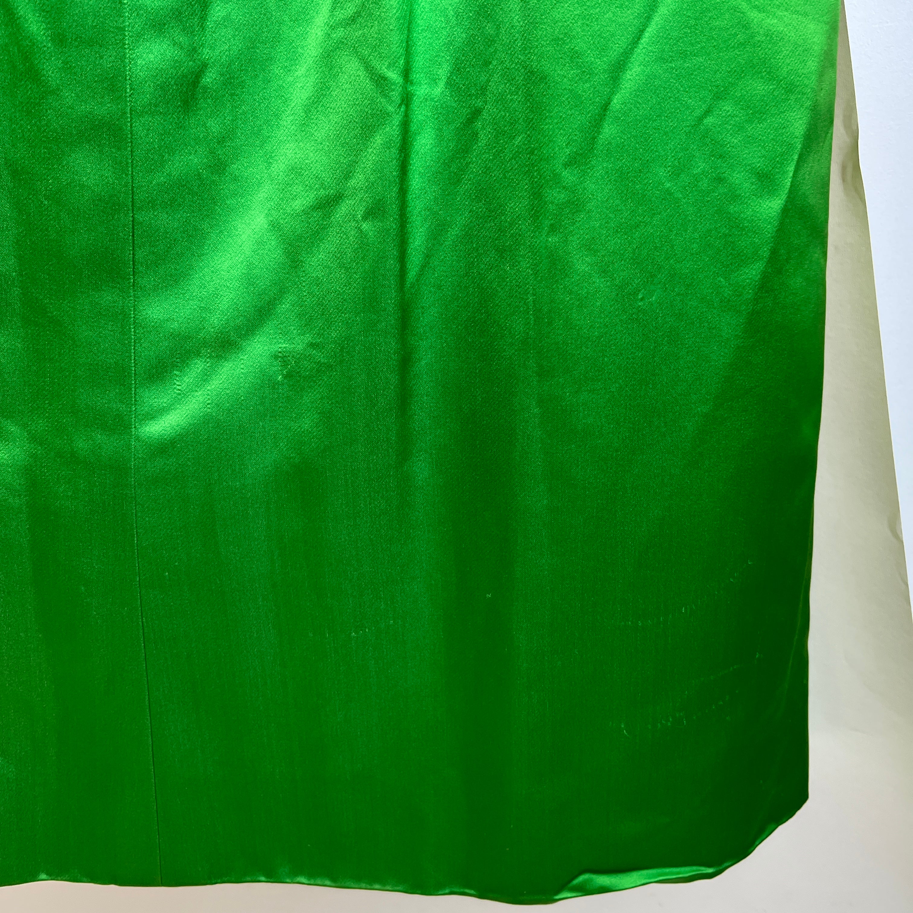 Vintage satin empire dress