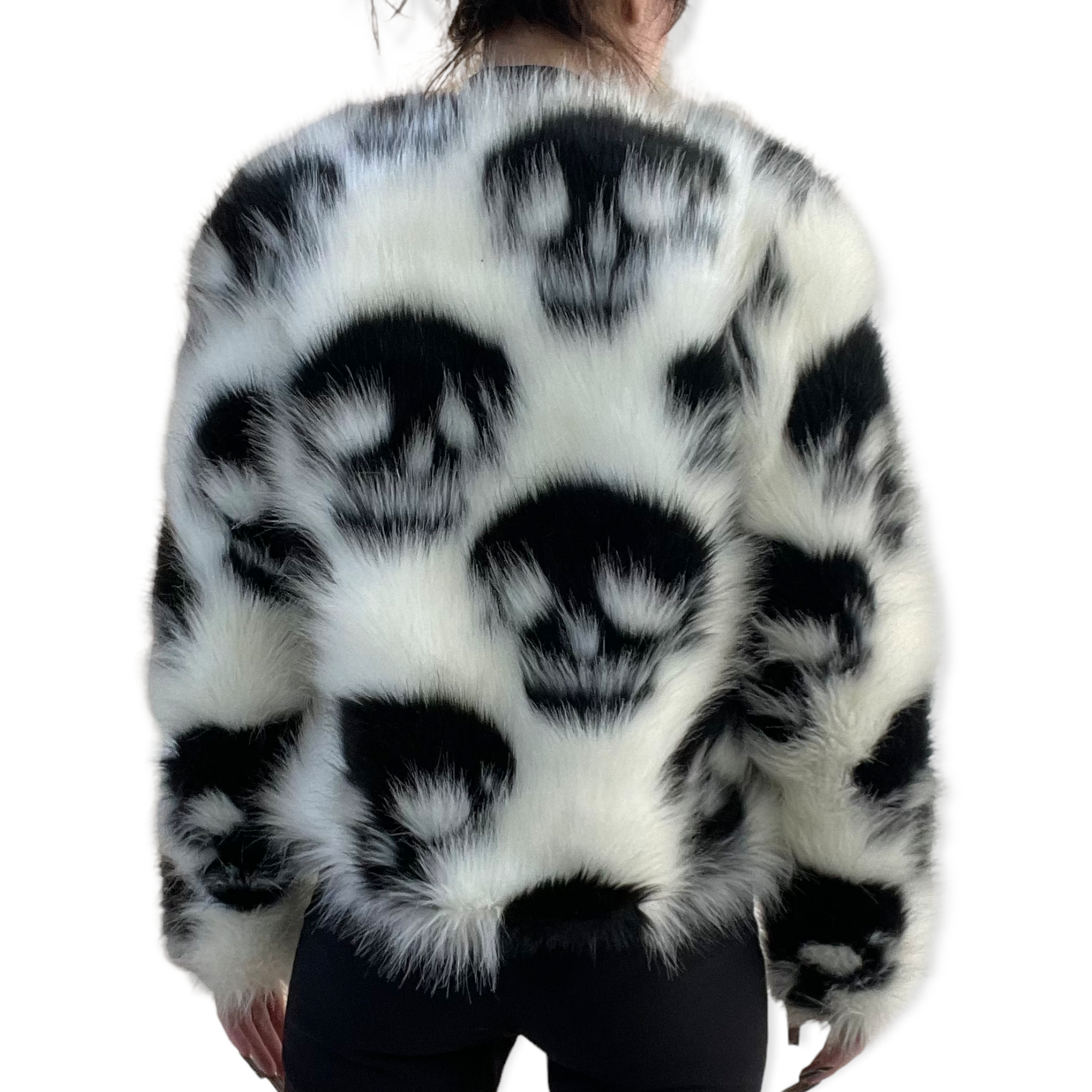 Skull fur coat