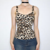 Guess Leopard Print Bustier (XS-S) 