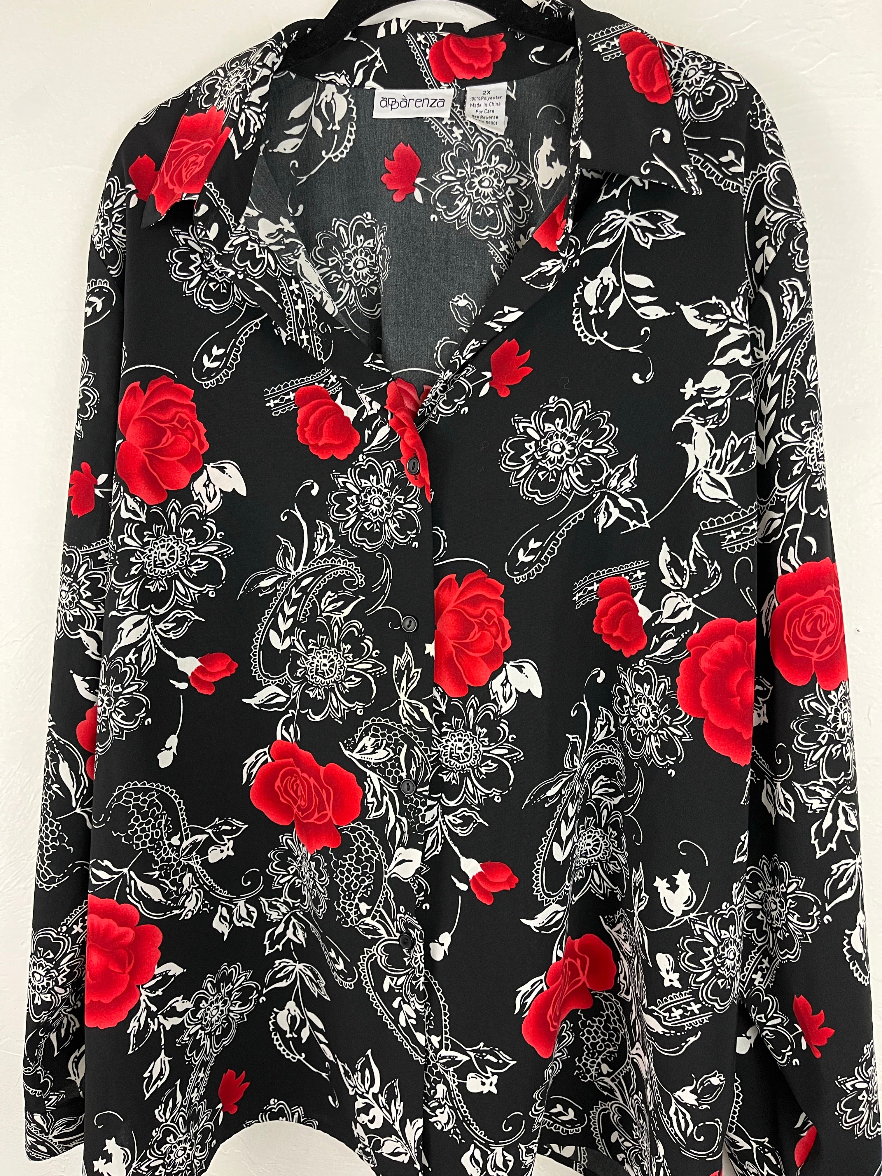 Rosie button down 2XL