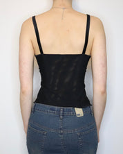 Black Velvet Corset (Medium) 