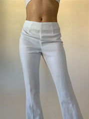 Vintage 1990s White Flares