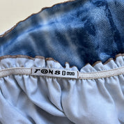 Y2k tie dye milkmaid top