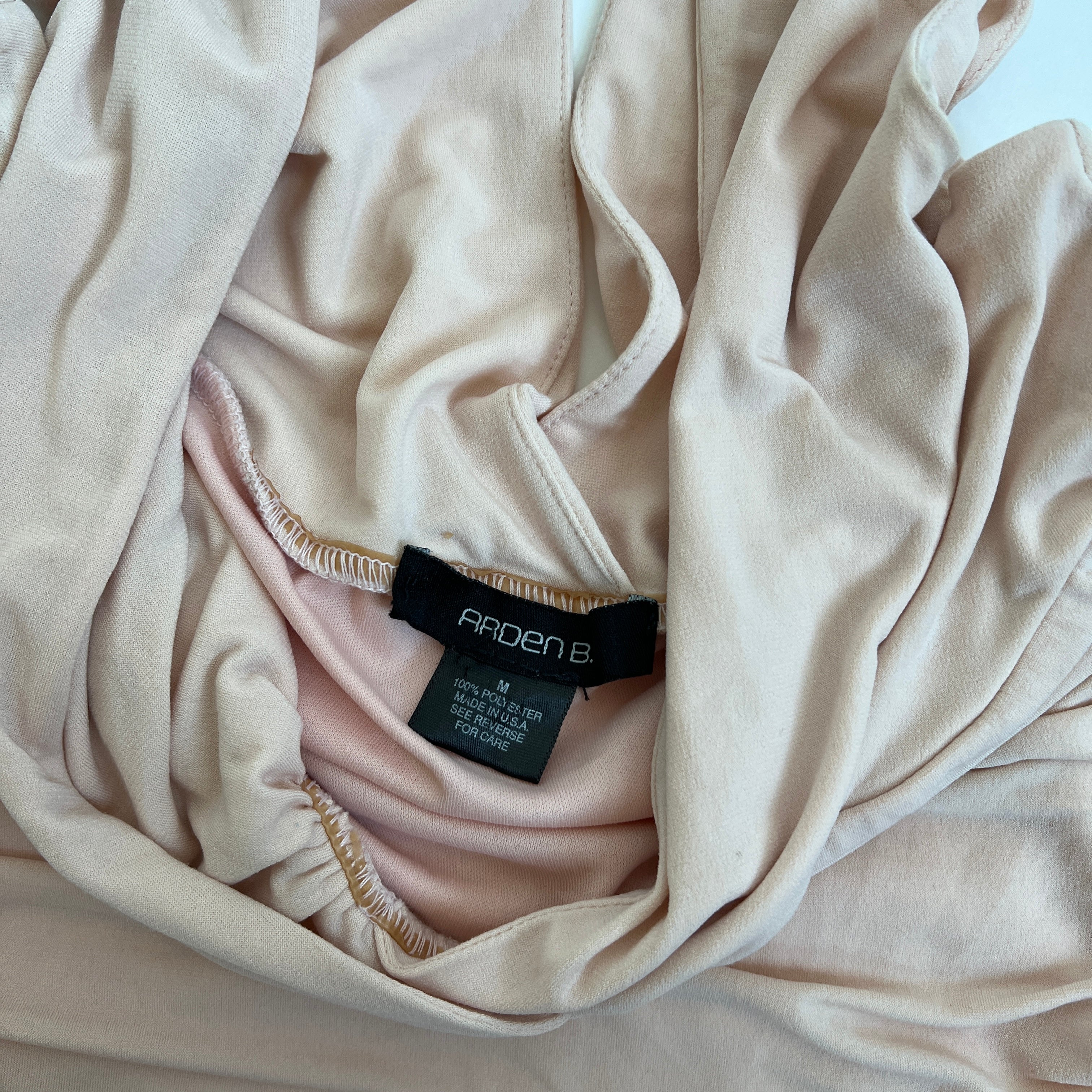 00s nude cinched tank M
