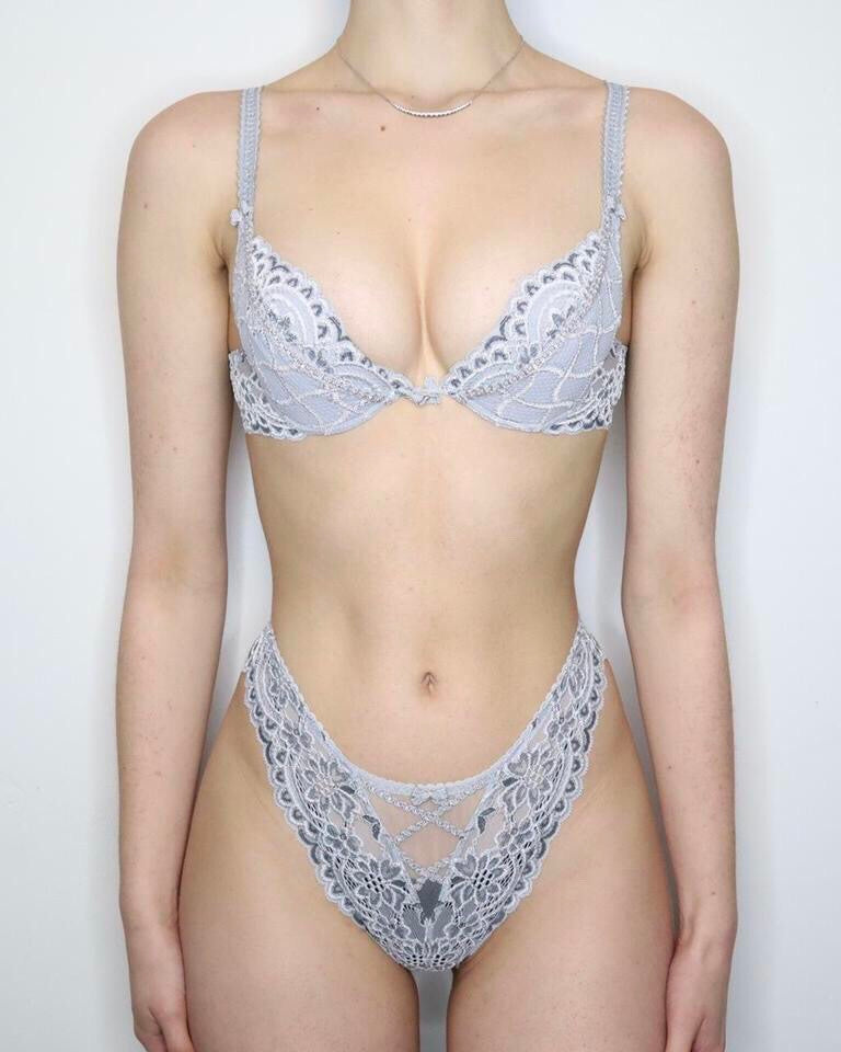 French Lace Lingerie Set (Small) 