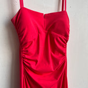 Y2k Hot pink glitter prom