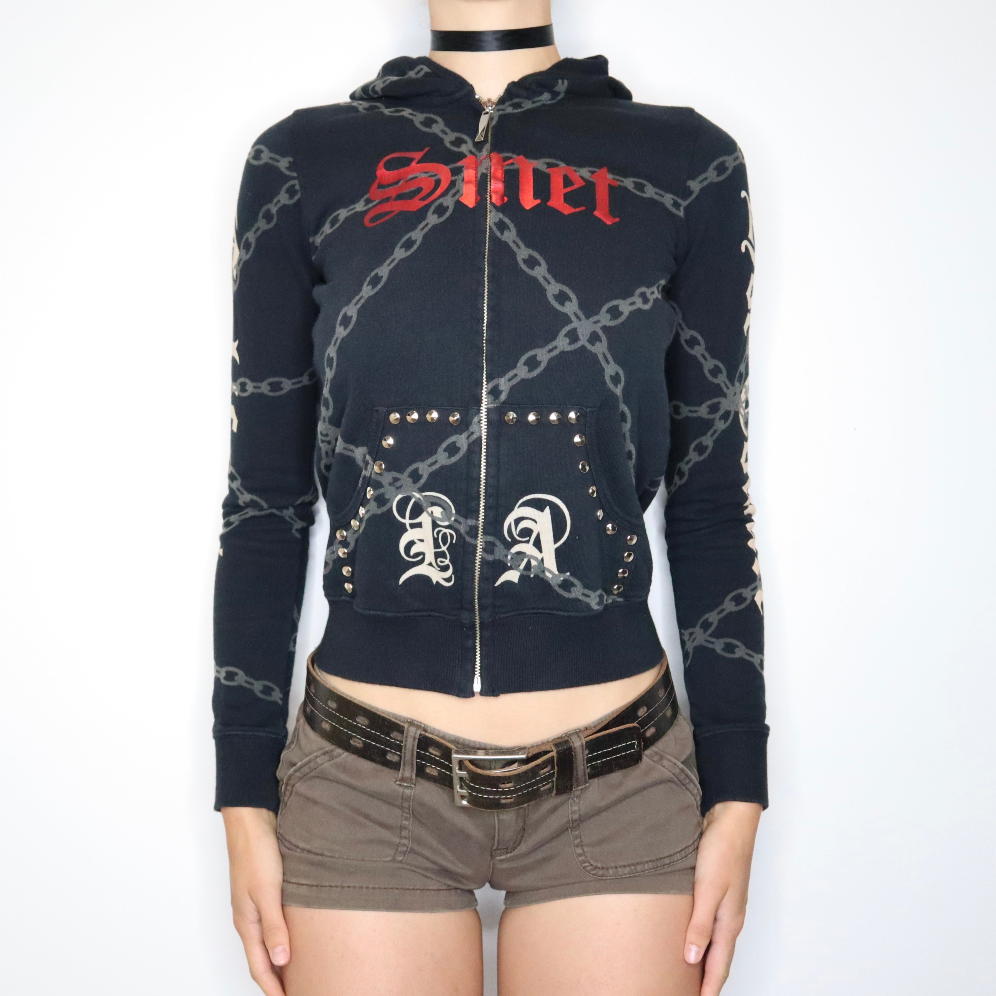 Rare Smet Graphic Hoodie (XS-S) 