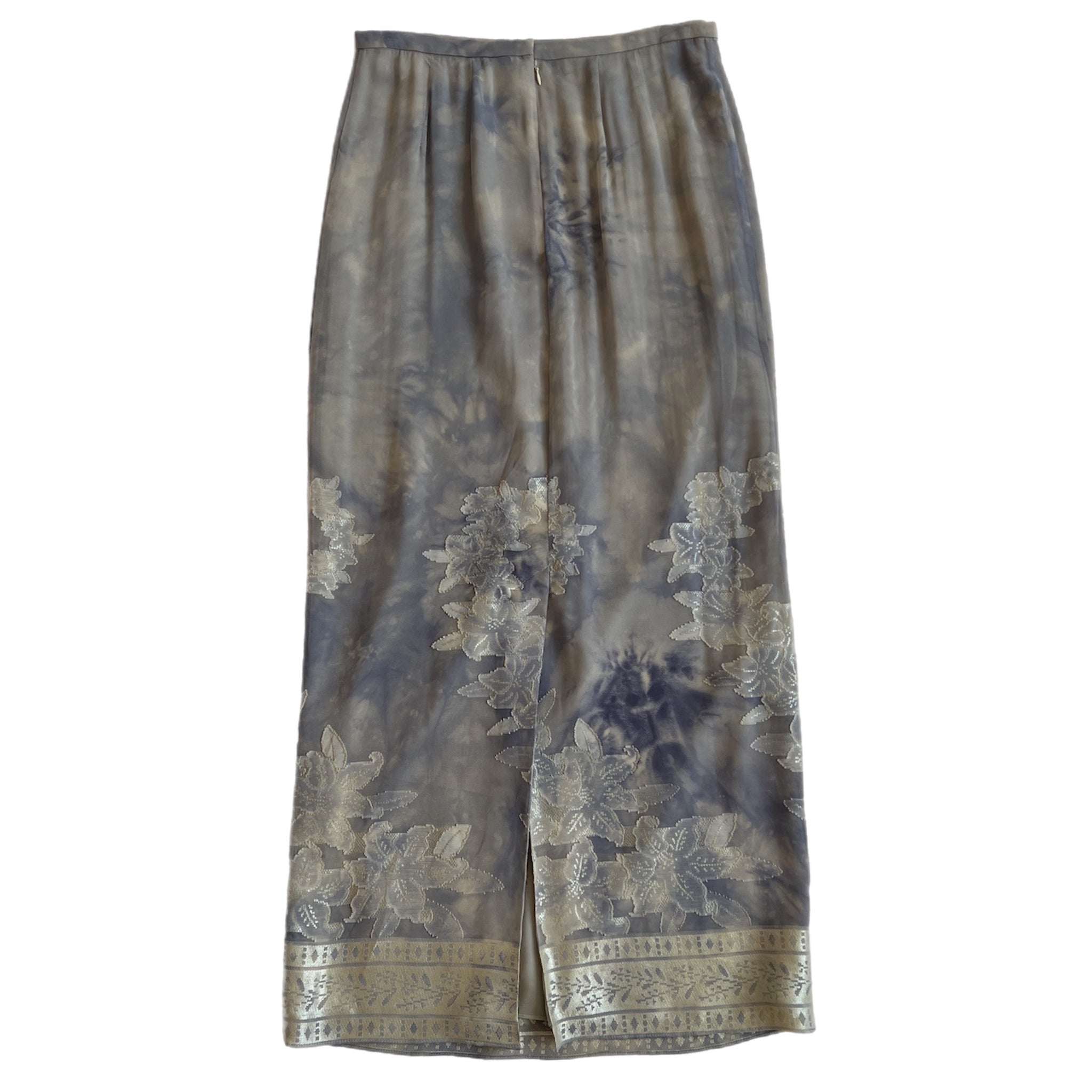Rickie Freeman tie dye maxi skirt