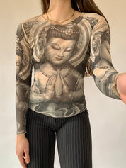 Y2K Mesh Longsleeve