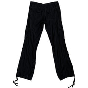 00s black cargo pants