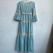 Baby blue prairie dress