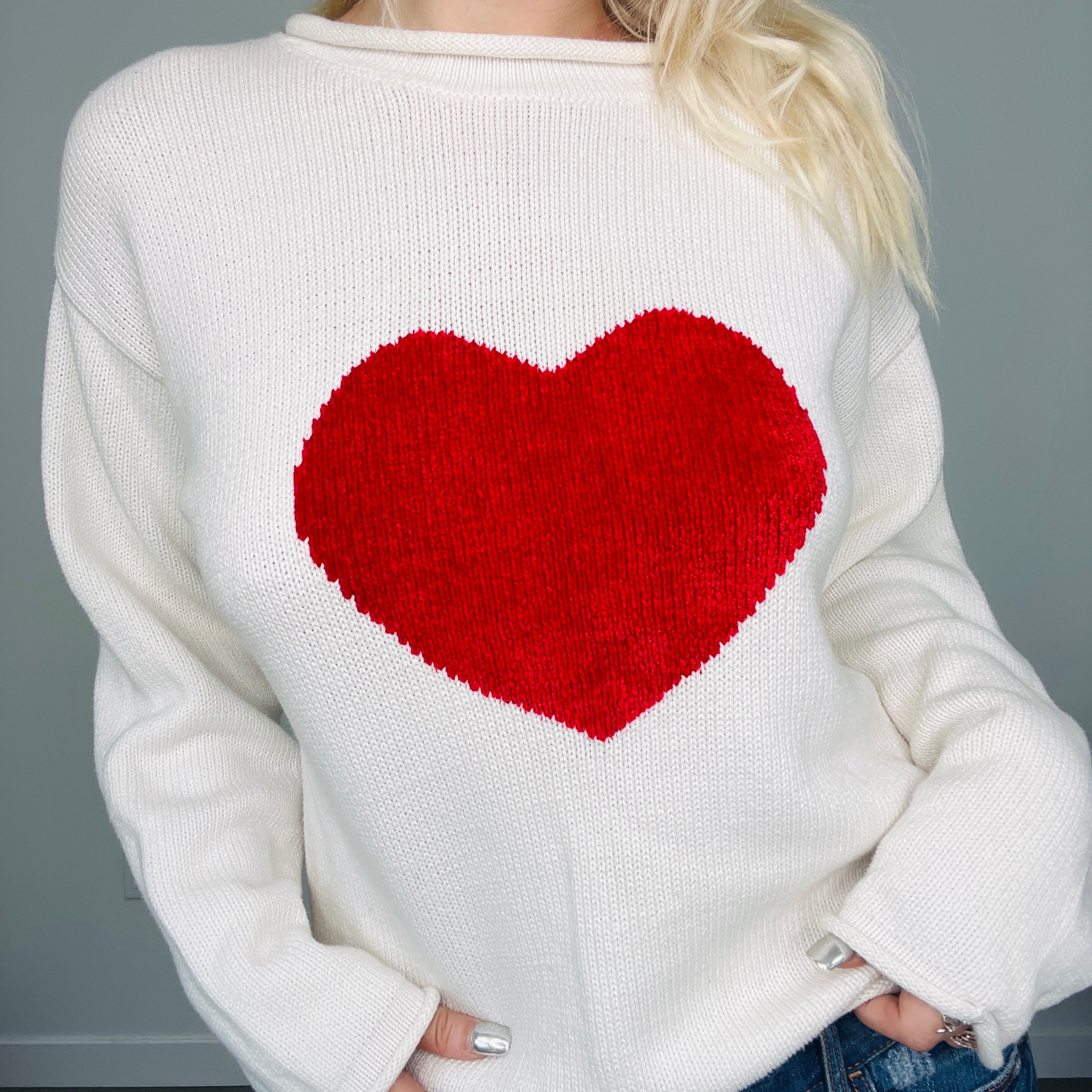 Queen of Hearts Sweater