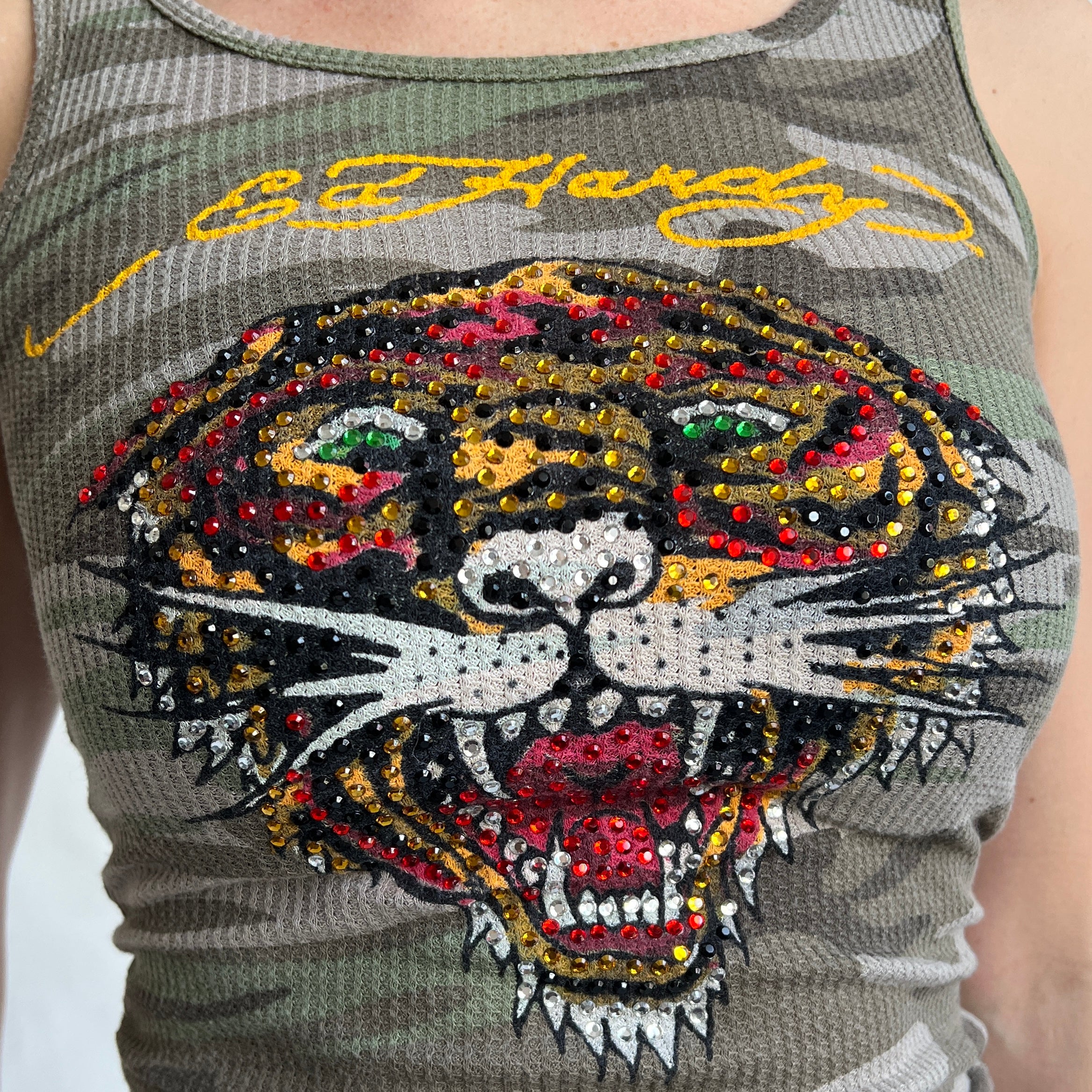 00s Ed hardy tank