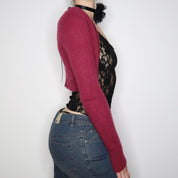 Fuzzy Pink Ballerina Bolero (S-M) 