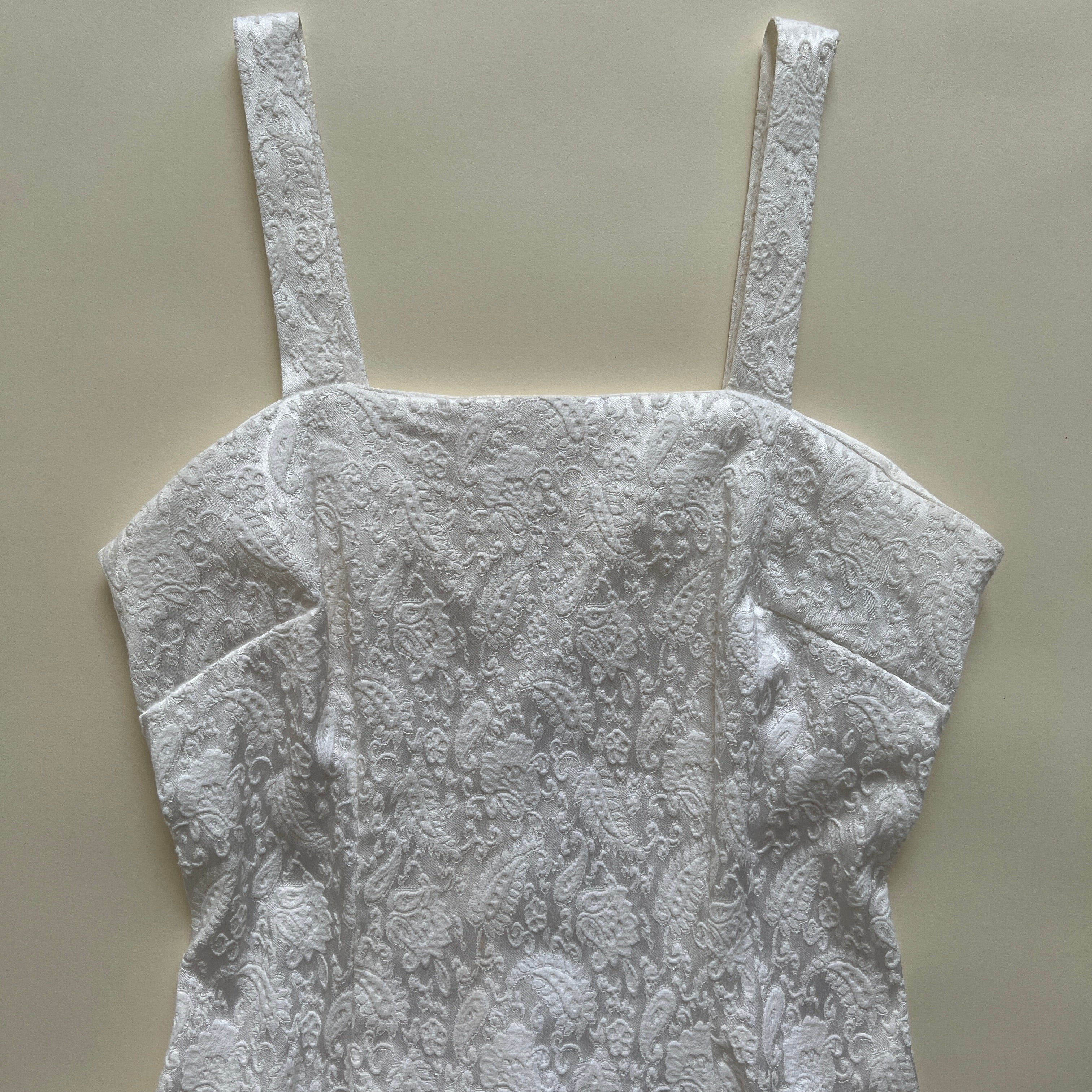 Vintage white bolero + dress set