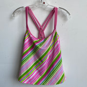 striped 3 piece swim set