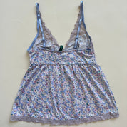 floral & lace cami