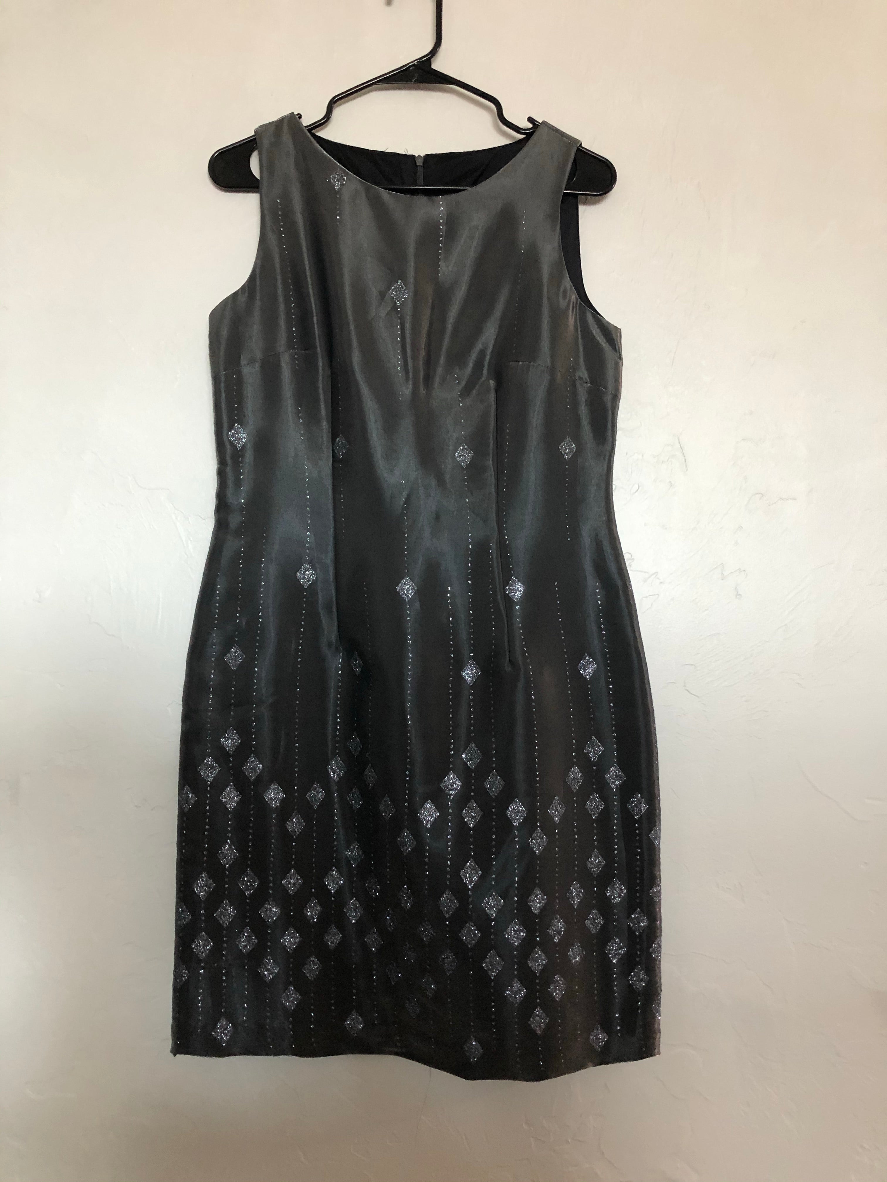 Silver tin midi