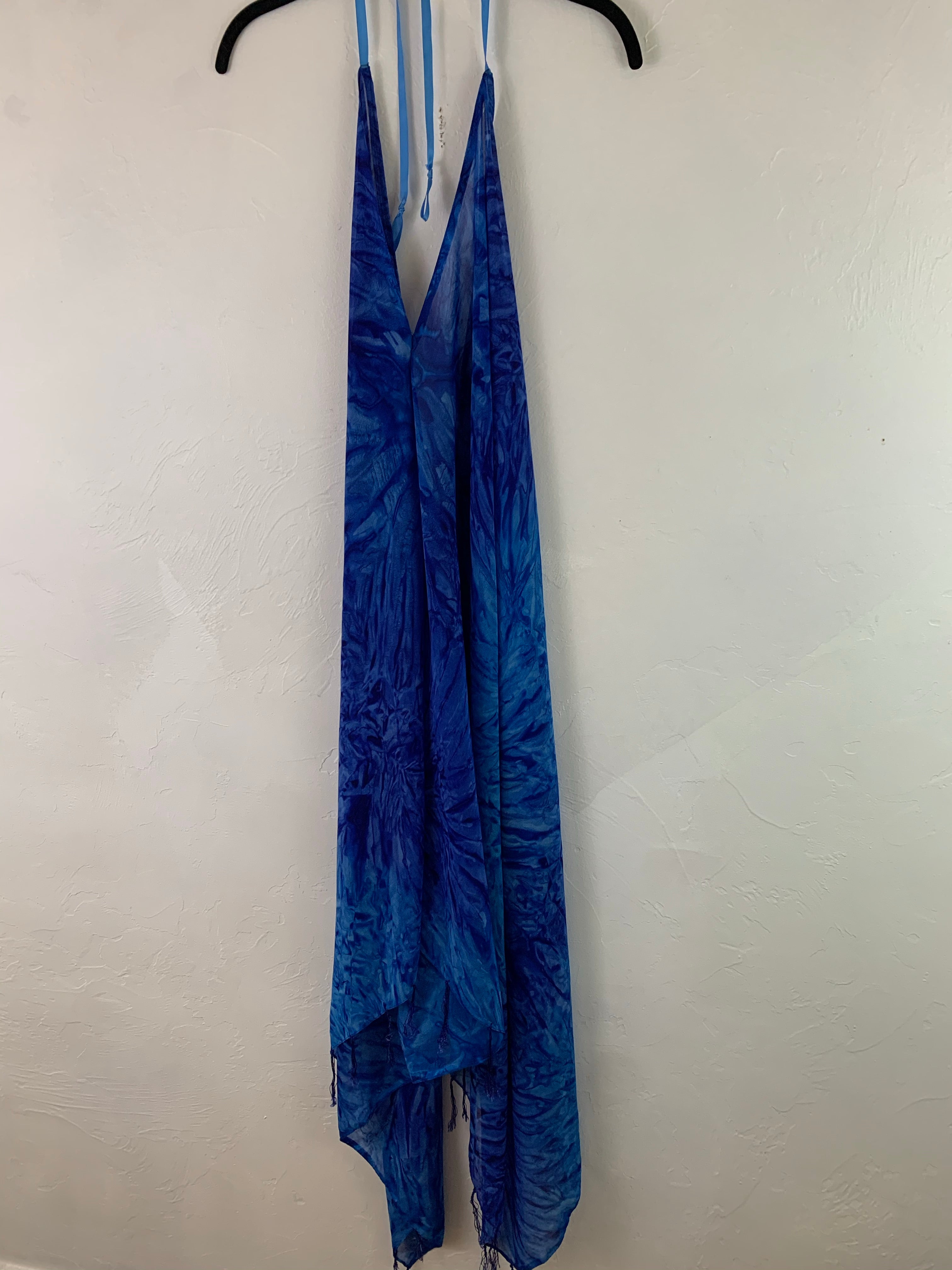 Deep blue cover up