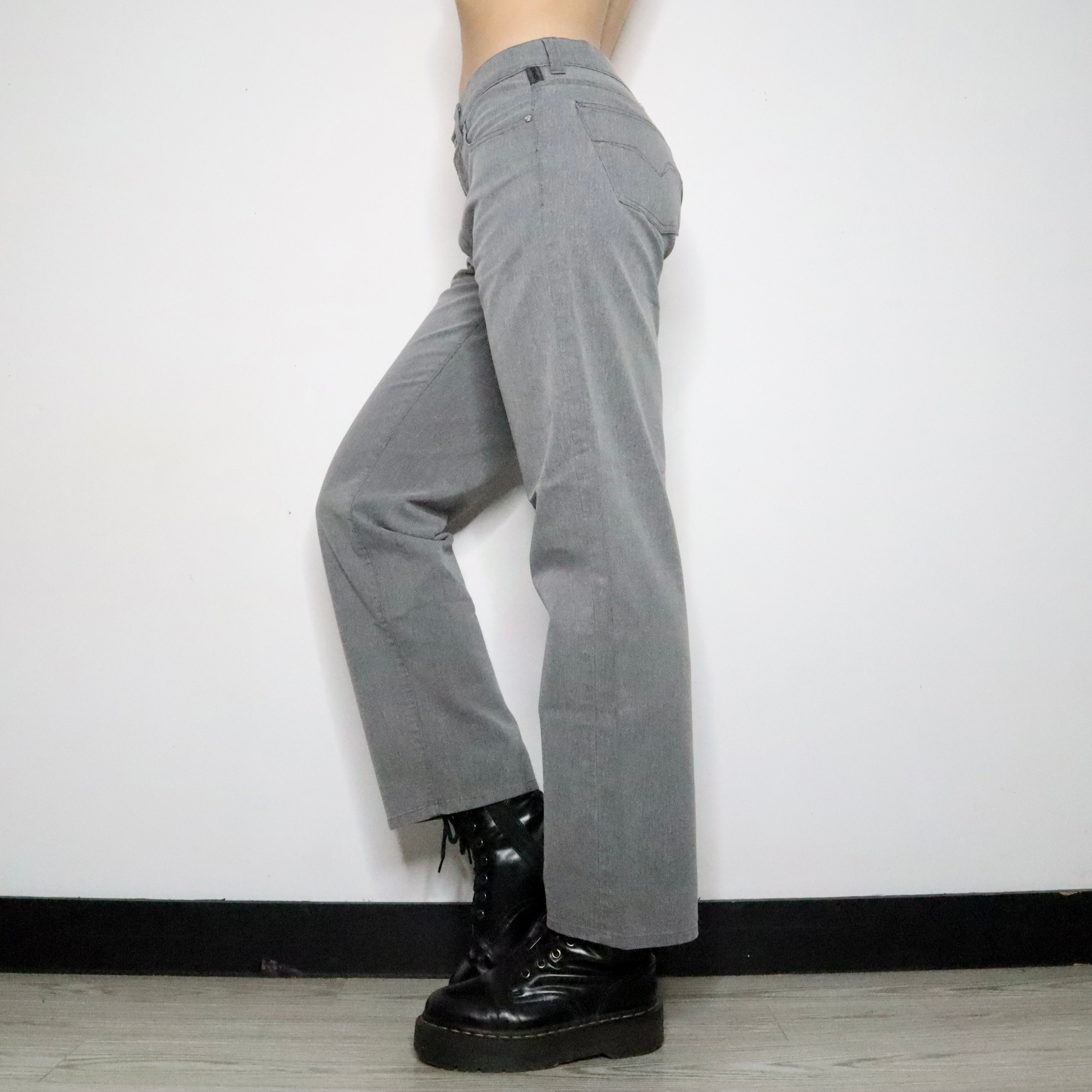 Gray Versace Pants (M-L)