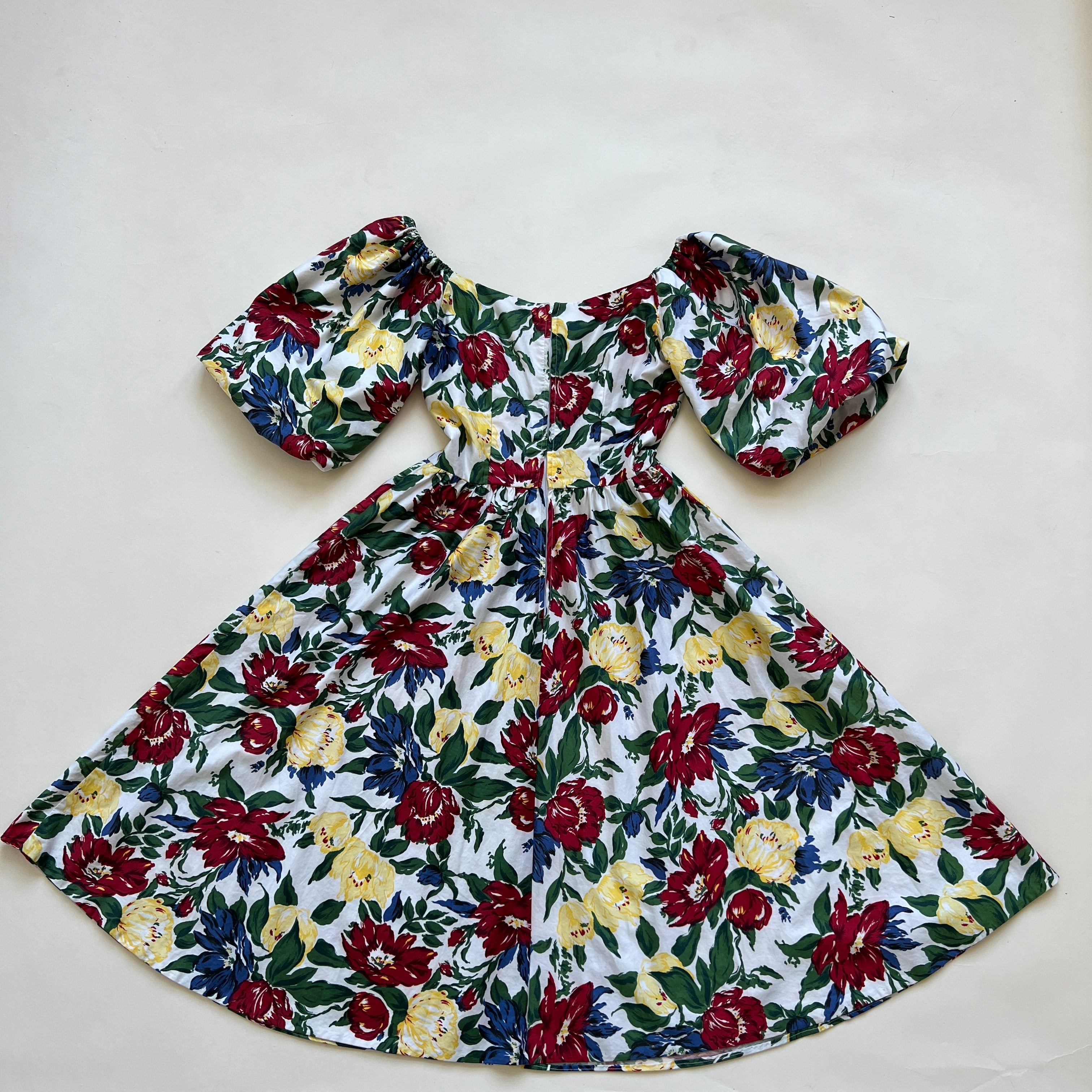 Vintage garden party dress