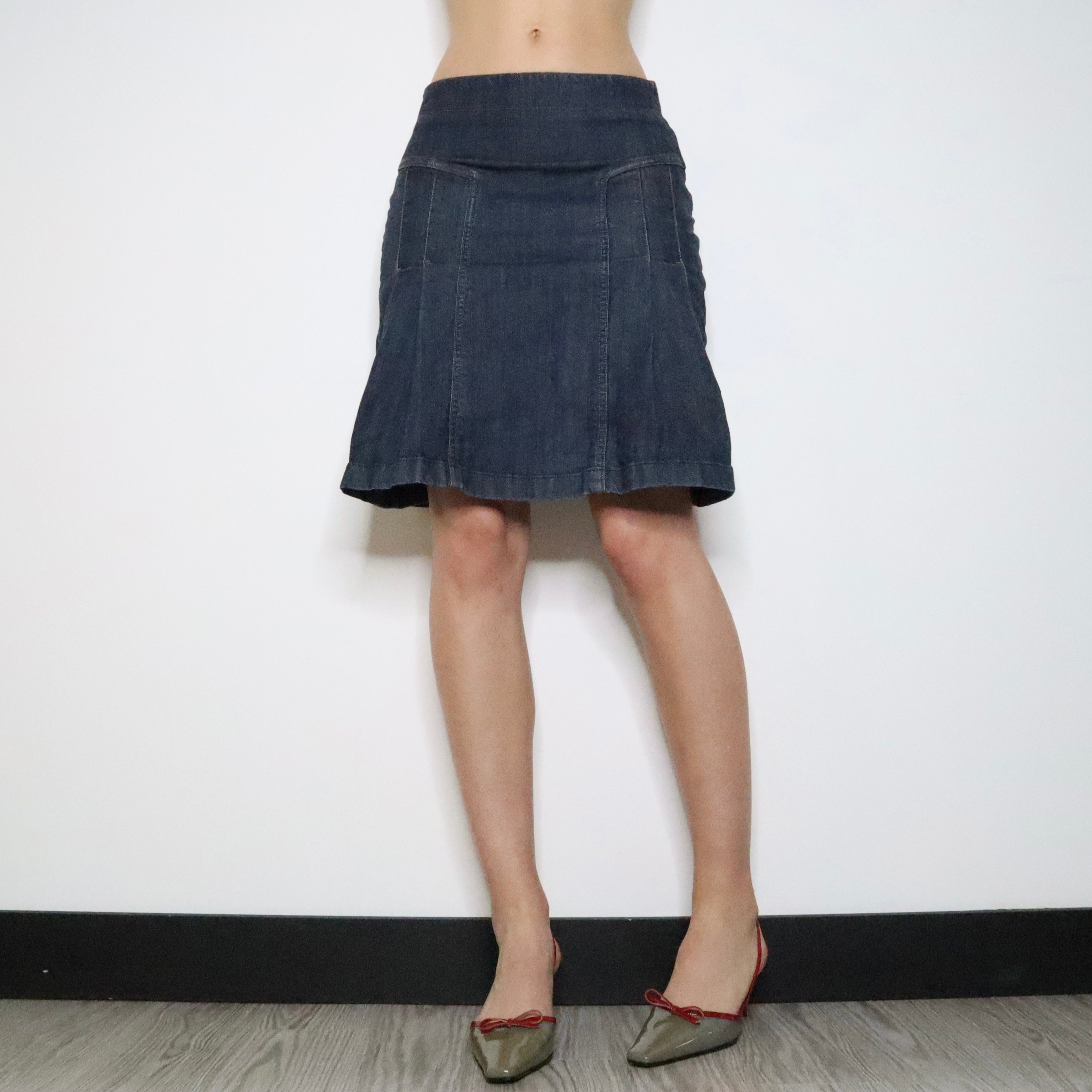Tommy Hilfiger Denim Midi Skirt (Small)