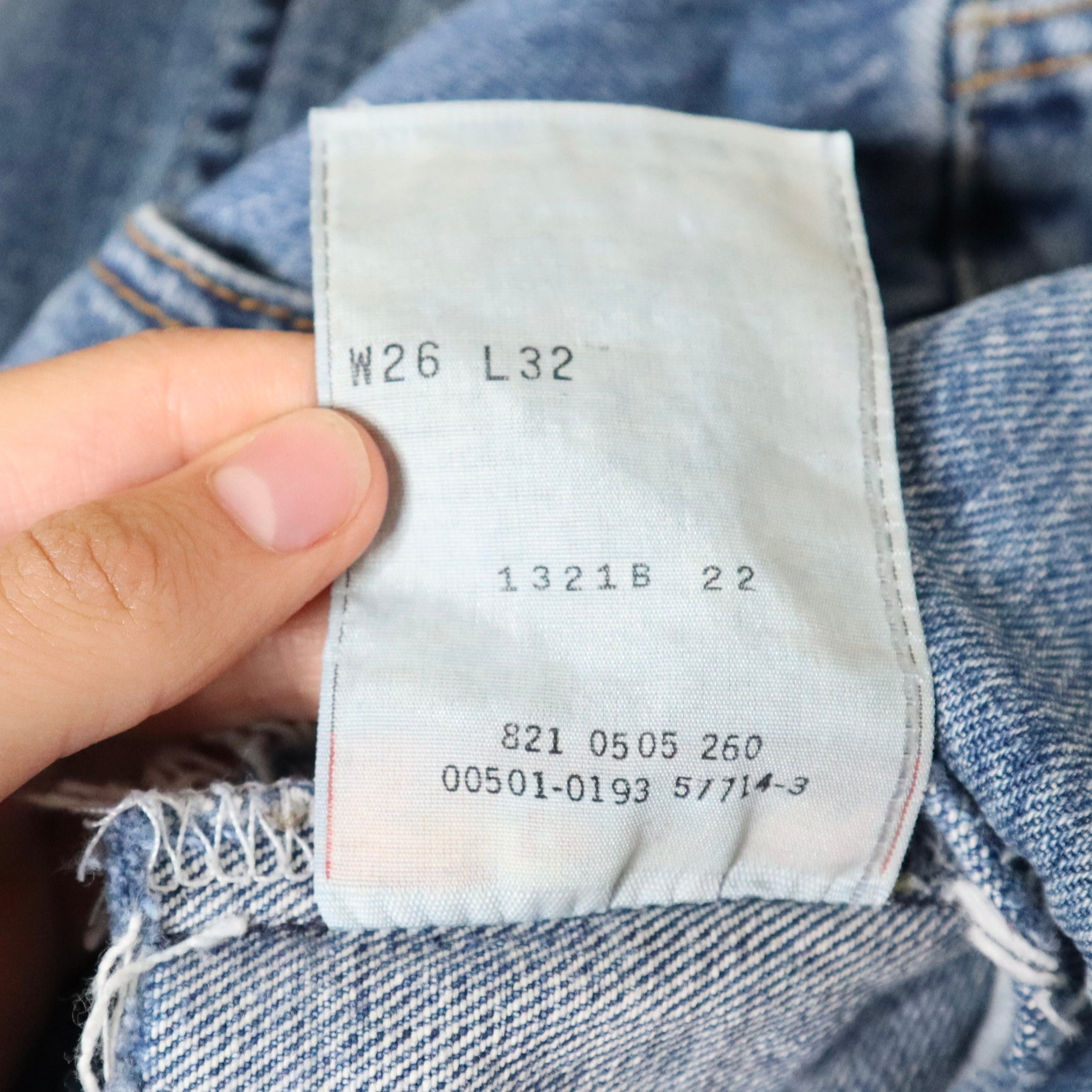 Levi's 501 Cutoff Shorts (XS)