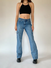 90s Cargo Jeans (S)