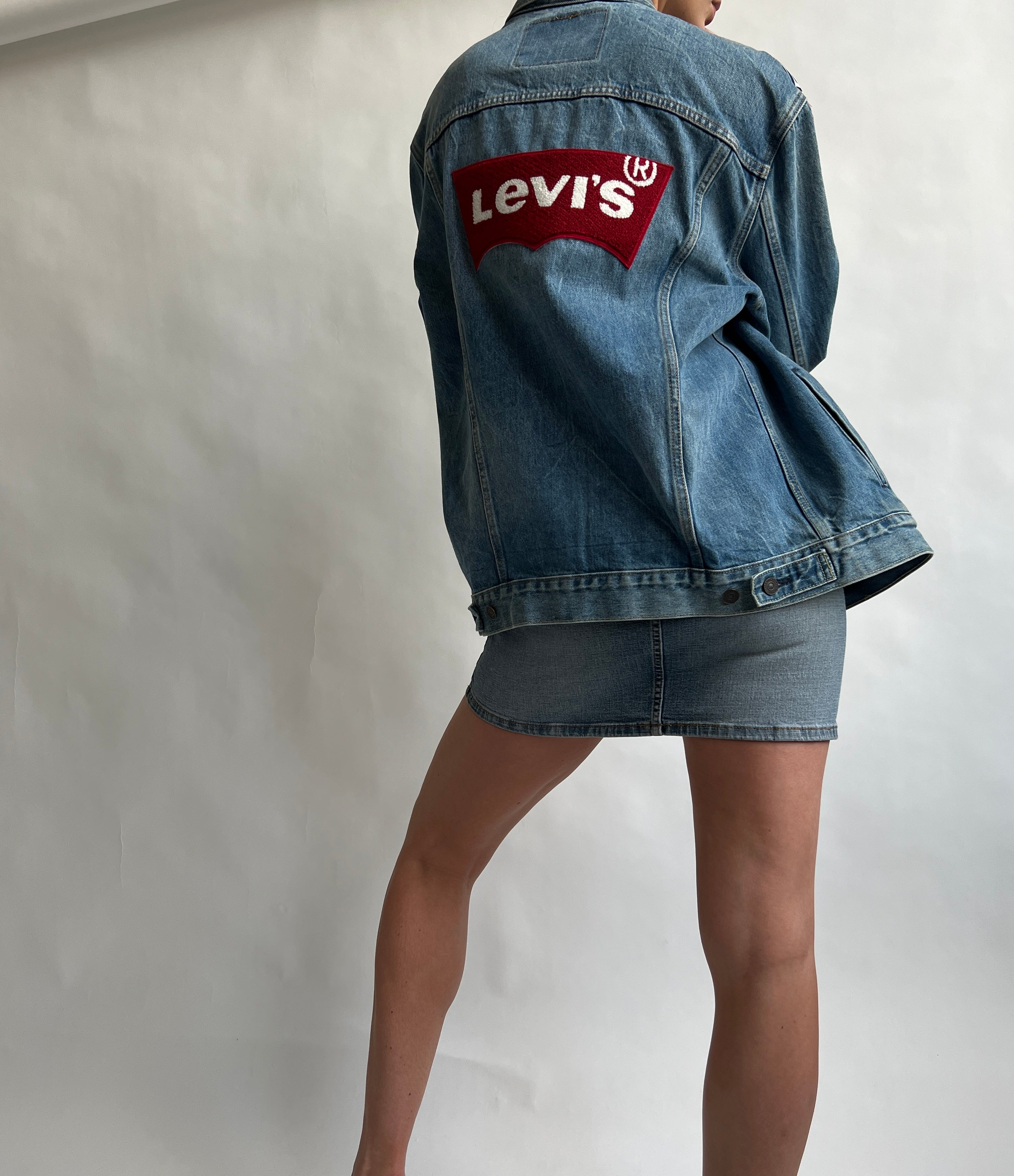 Levi’s custom logo denim jacket