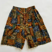 90s printed relaxed shorts