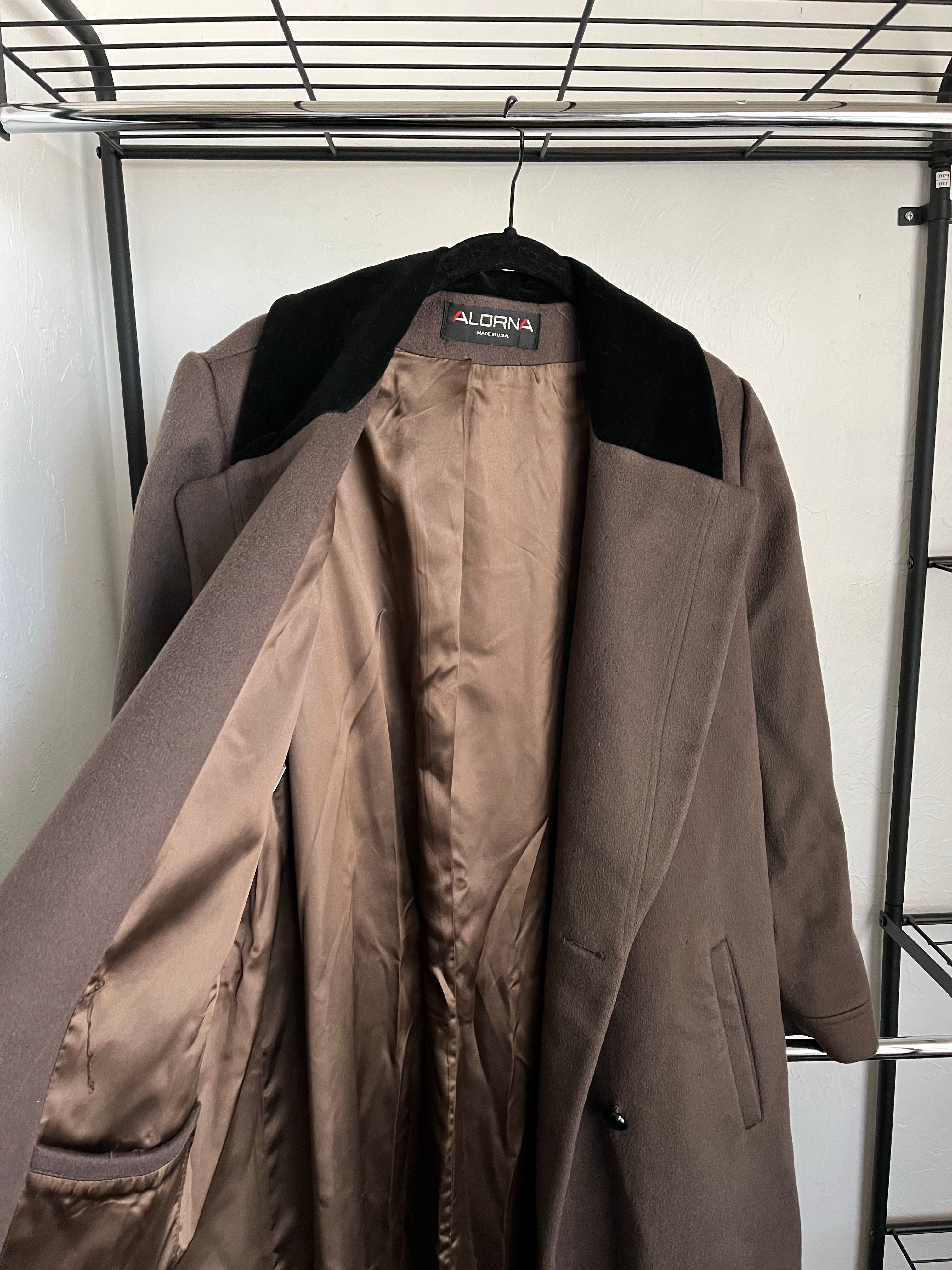 Wool overcoat