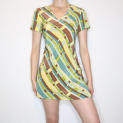 Betsey Johnson Geometric Print Dress (M-L)