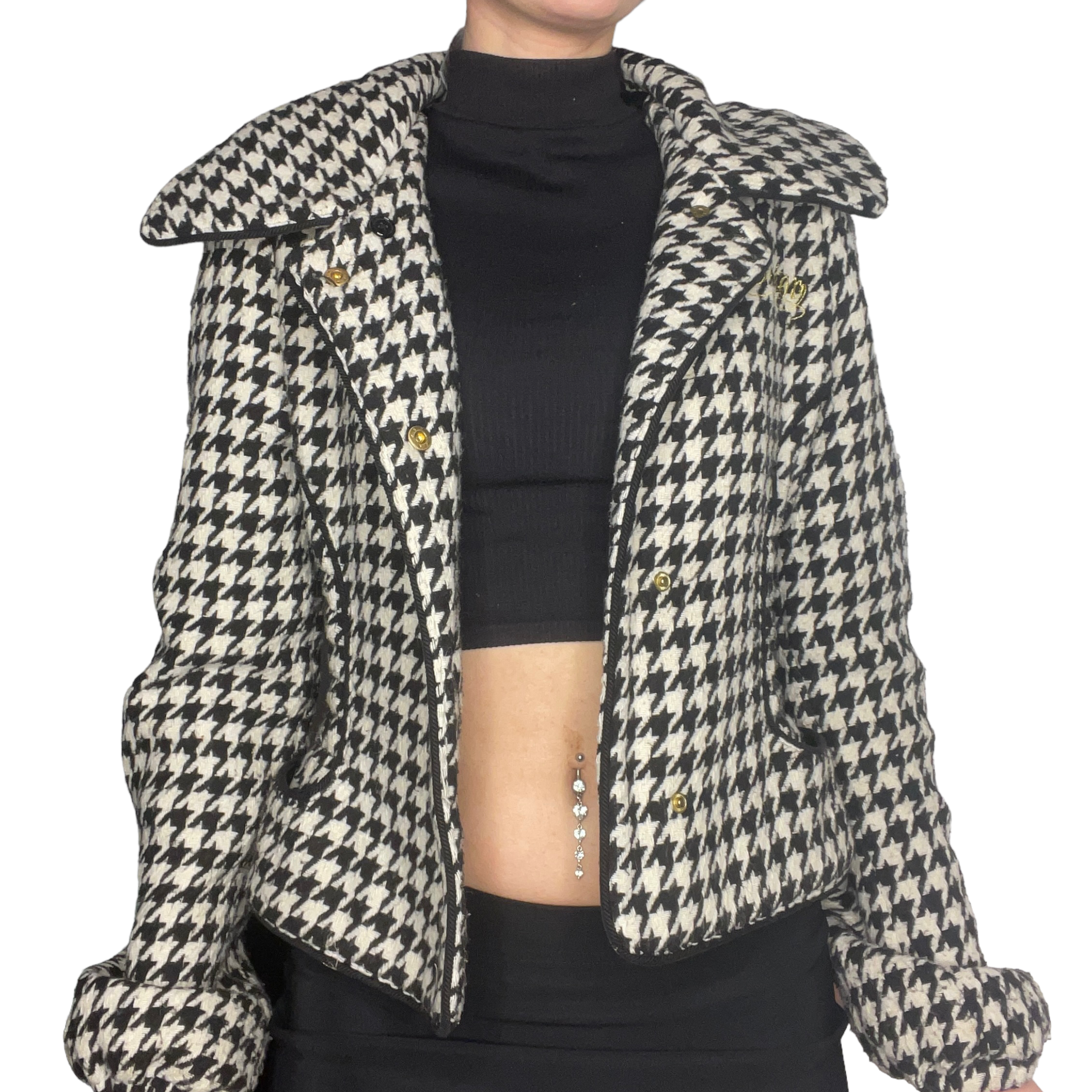 Houndstooth jacket