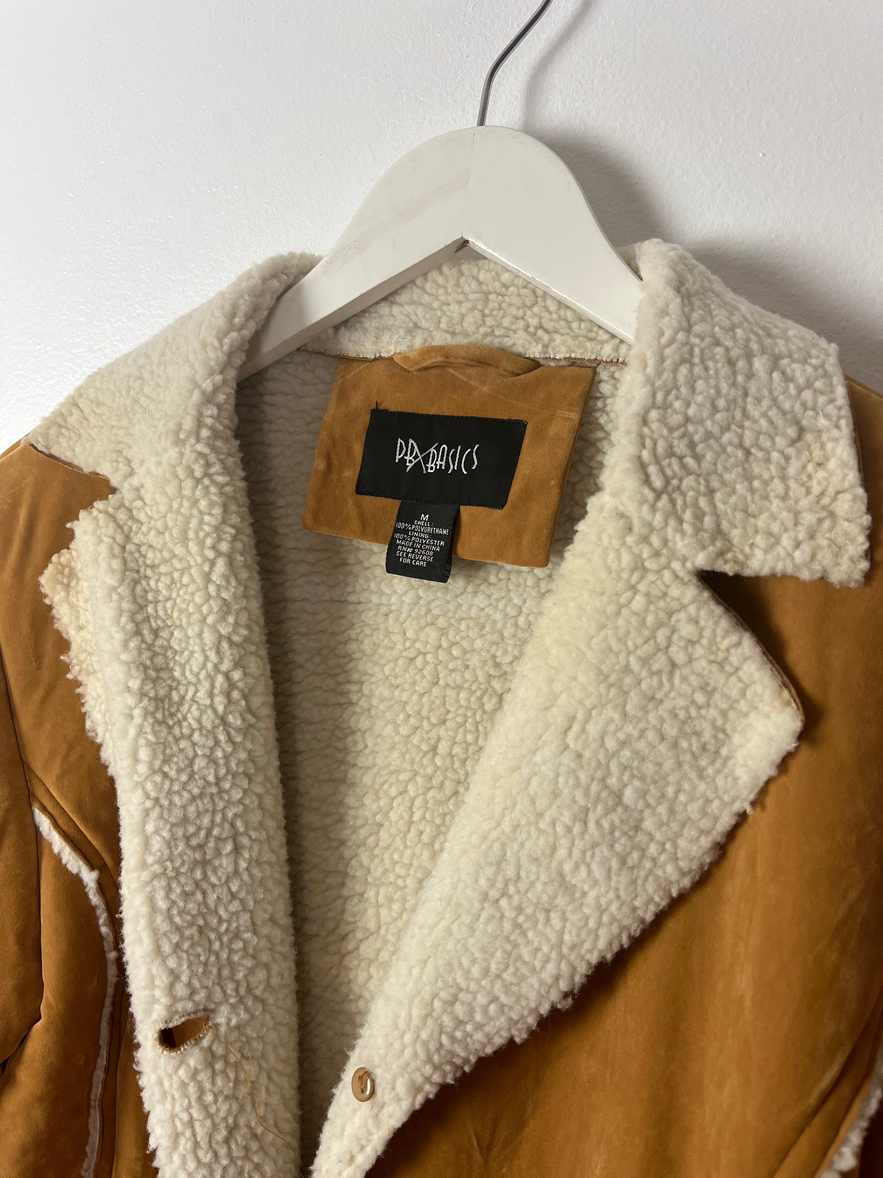 Camel faux suede - Medium