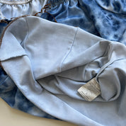 Y2k tie dye milkmaid top