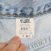 Levi's High Waisted Shorts (Medium) 