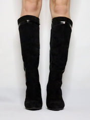 Black Knee High Boots (7 US)