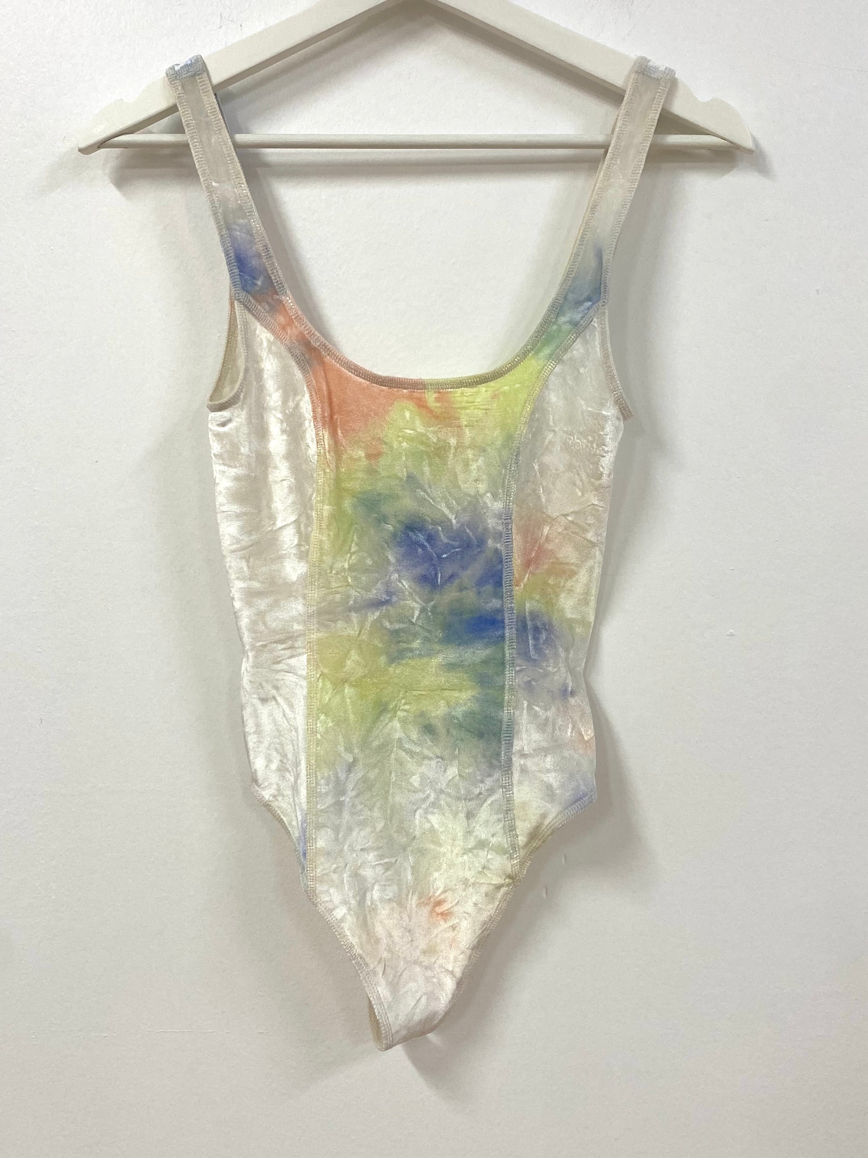 Crushed Velvet Body Suit