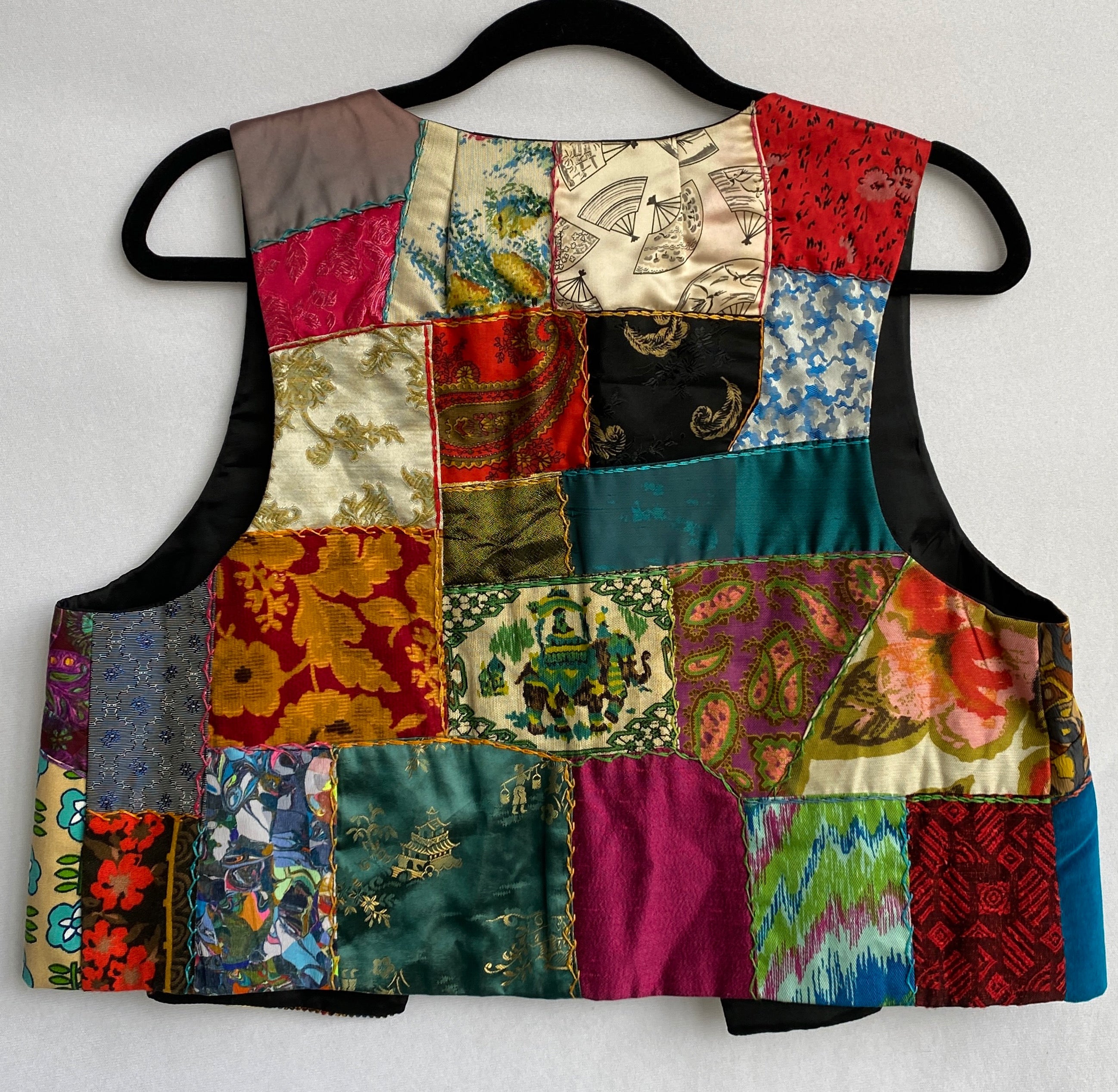 Patchwork vest