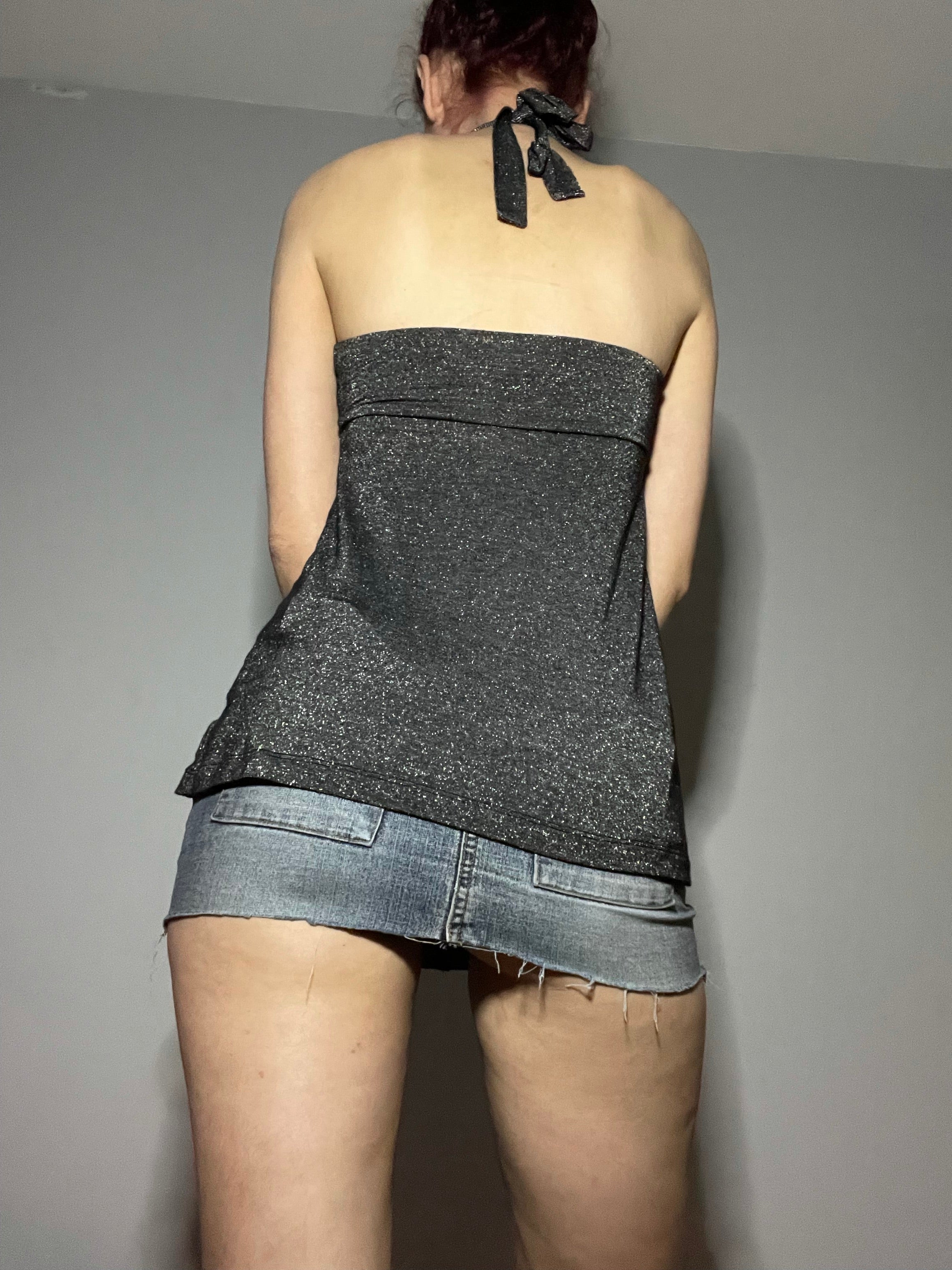 Shimmer Halter top