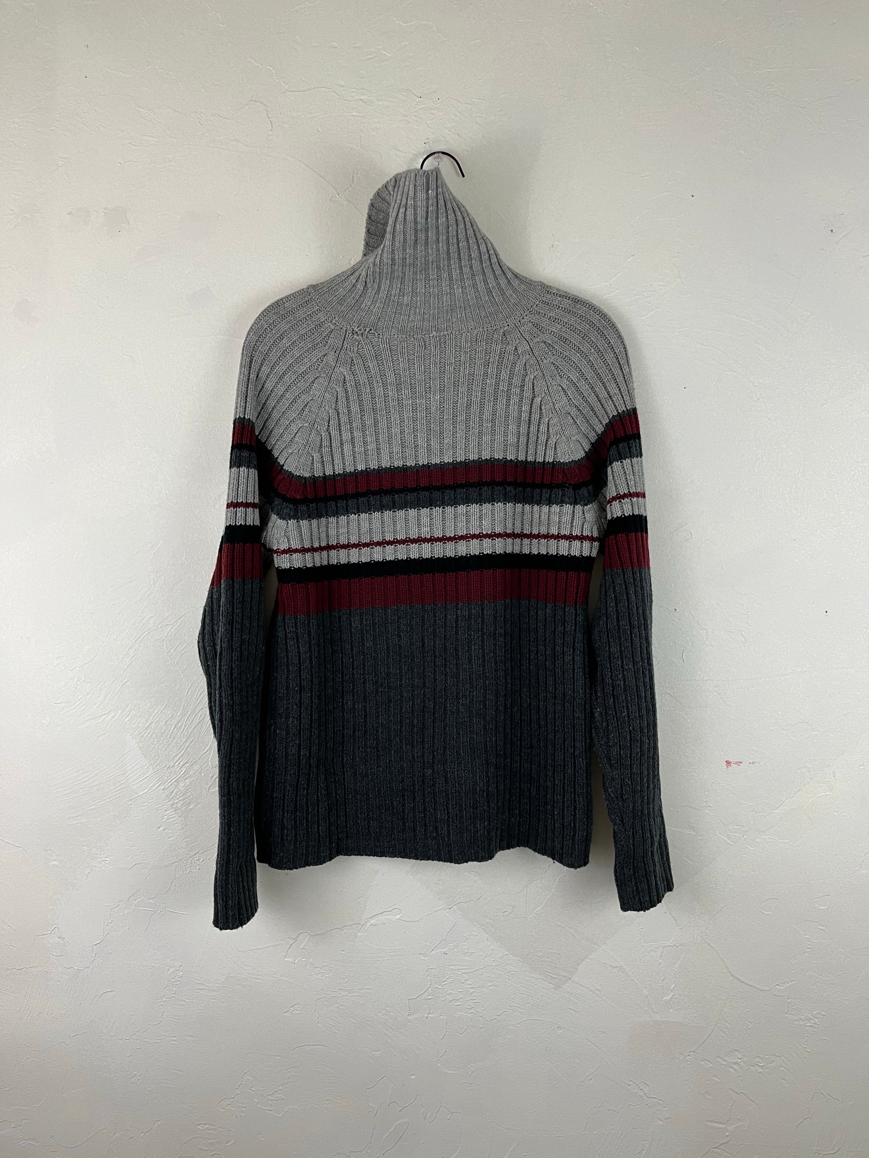 Neutral stripe sweater