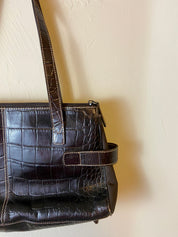 Vintage Brown Leather Purse