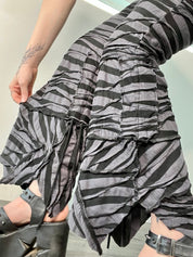 Mummified Flare Pants