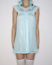 Blue Babydoll Nightgown (Medium) 