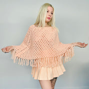 Vintage Knit Poncho