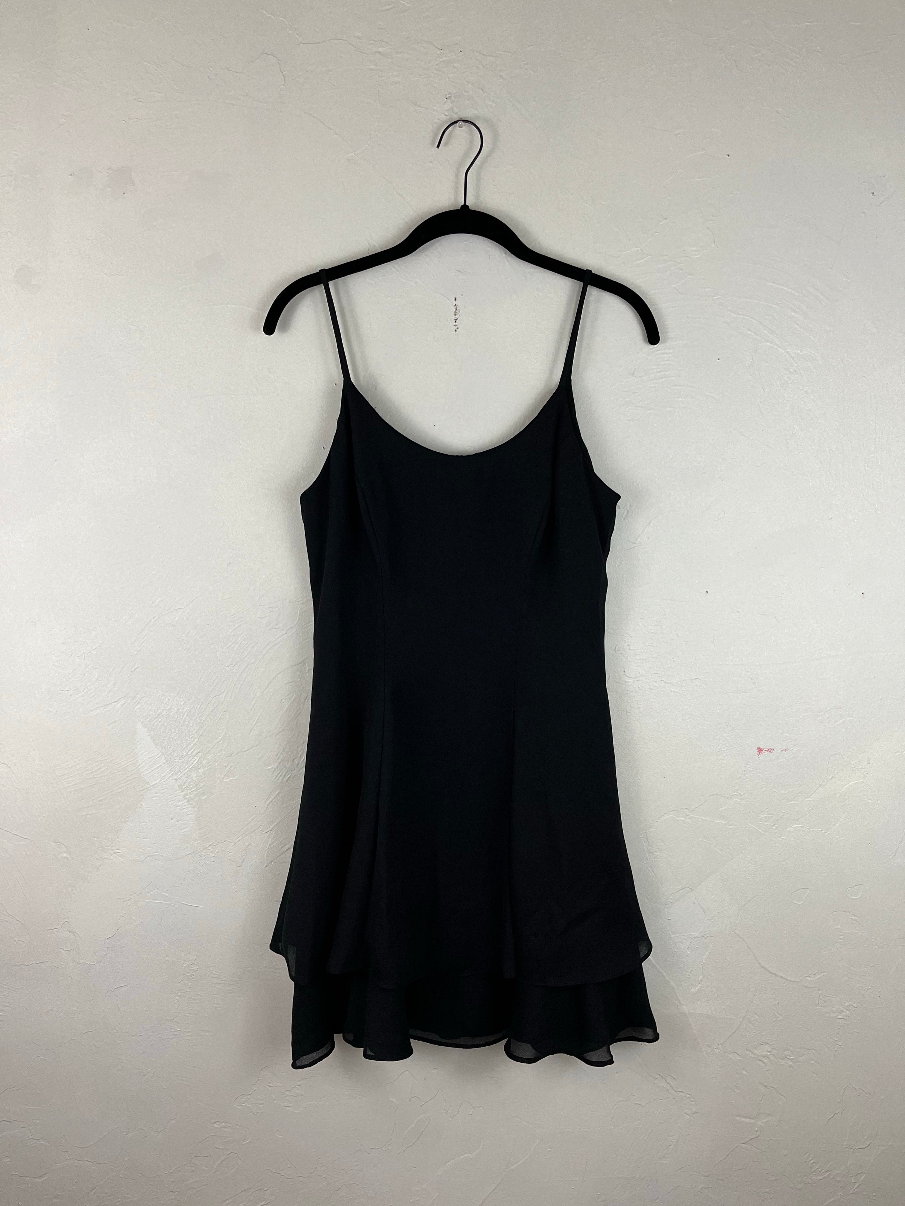 Black flowy dress