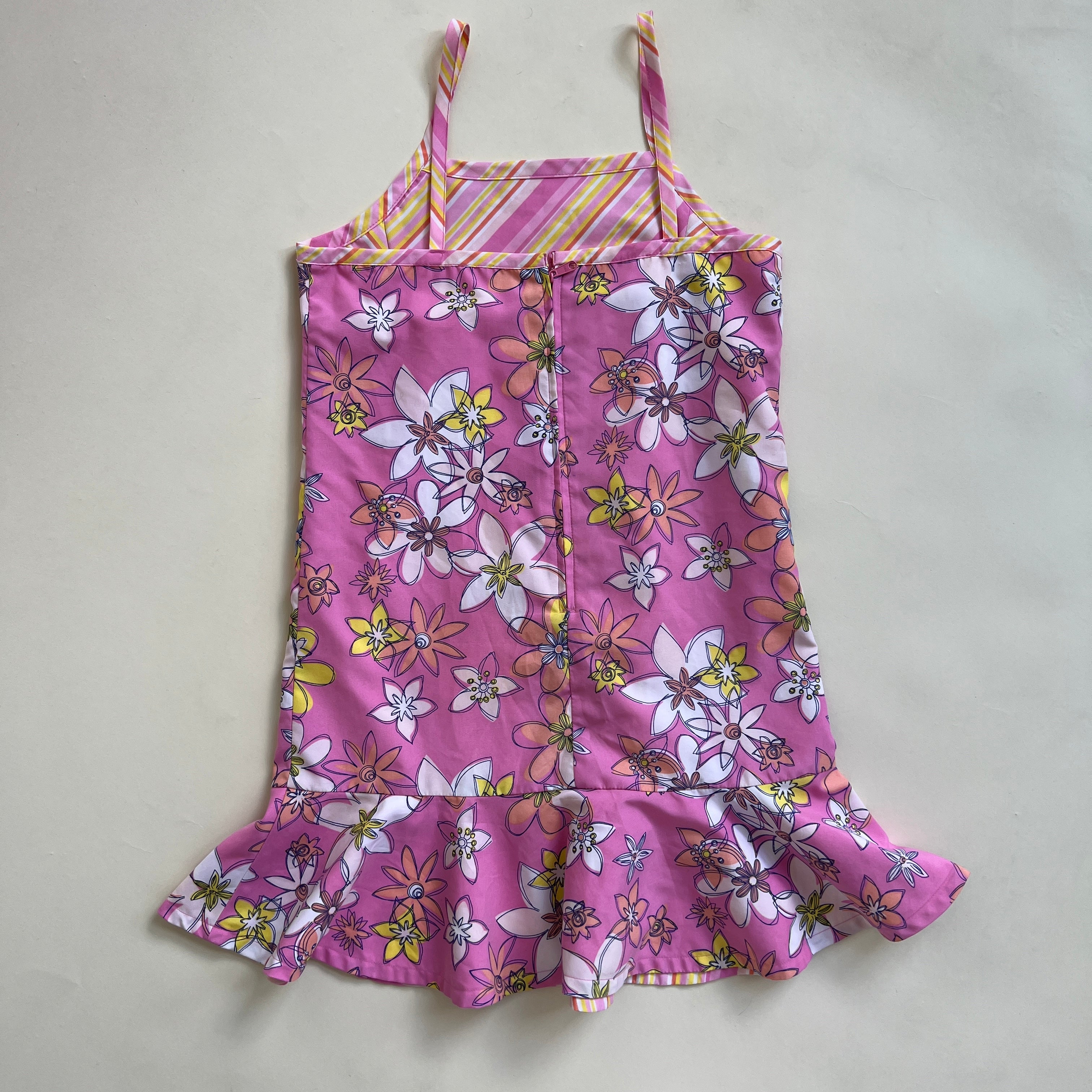 stripes & florals reversible dress